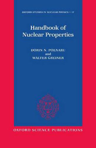 Cover image for Handbook of Nuclear Properties