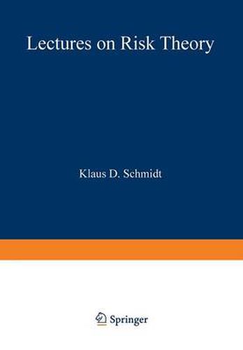 Cover image for Lectures on Risk Theory