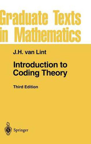 Cover image for Introduction to Coding Theory