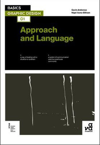 Cover image for Basics Graphic Design 01: Approach and Language