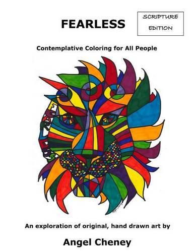 Cover image for Fearless- Scripture Edition: Contemplative Coloring for All People