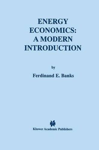 Cover image for Energy Economics: A Modern Introduction