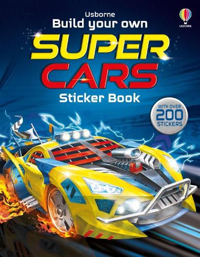 Cover image for Build Your Own Supercars Sticker Book