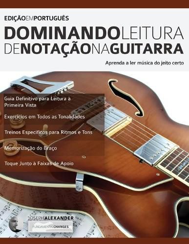 Cover image for Dominando Leitura de Notac&#807;a&#771;o na Guitarra