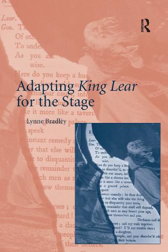 Cover image for Adapting King Lear for the Stage