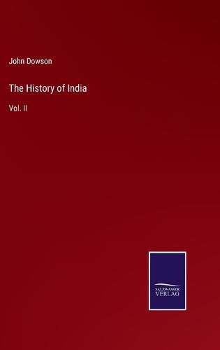 Cover image for The History of India: Vol. II