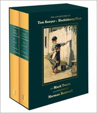 Cover image for The Adventures of Tom Sawyer and Huckleberry Finn