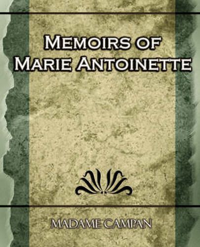 Cover image for Memoirs of Marie Antoinette