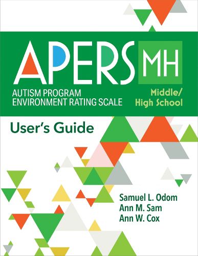 Cover image for Autism Program Environment Rating Scale - Middle/High School (APERS-MH)