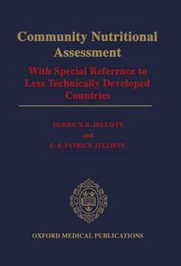 Cover image for Community Nutritional Assessment: With Special Reference to Less Technically Developed Countries