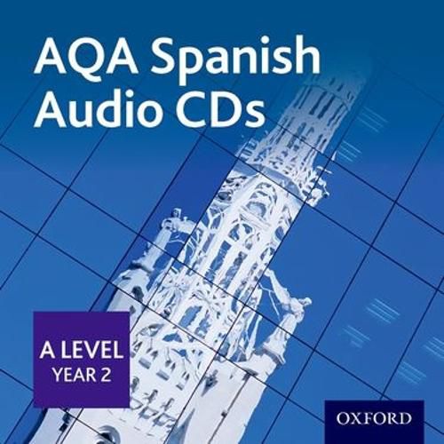 Cover image for AQA A Level Year 2 Spanish Audio CD Pack