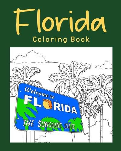 Cover image for Florida Coloring Book