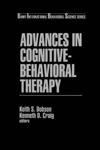 Cover image for Advances in Cognitive-behavioral Therapy