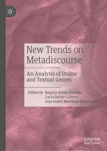 Cover image for New Trends on Metadiscourse