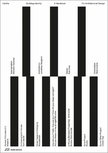 Cover image for CARTHA - Building Identity: A Handbook for Architectural Design