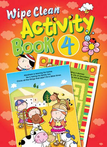 Cover image for Wipe Clean Activity Book 4: Illustrated by Marie Allen