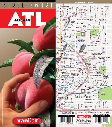 Cover image for Streetsmart Atlanta Map by Vandam