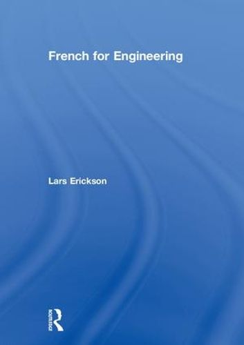 Cover image for French for Engineering