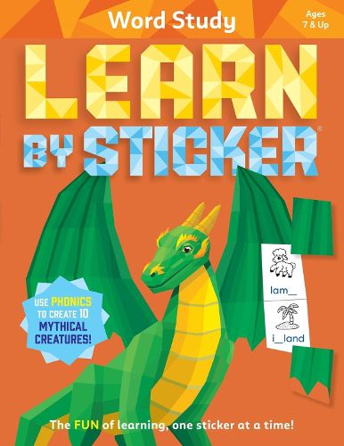 Cover image for Learn by Sticker: Word Study