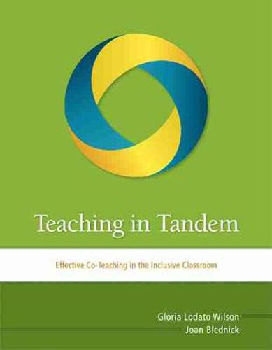 Cover image for Teaching in Tandem: Effective Co-Teaching in the Inclusive Classroom