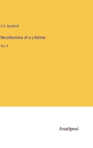 Cover image for Recollections of a Lifetime