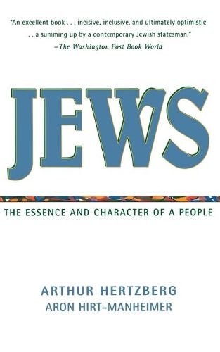 Cover image for Jews: The Essence and Character of a People