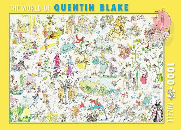 Cover image for The World of Quentin Blake: 1000 Piece Jigsaw Puzzle