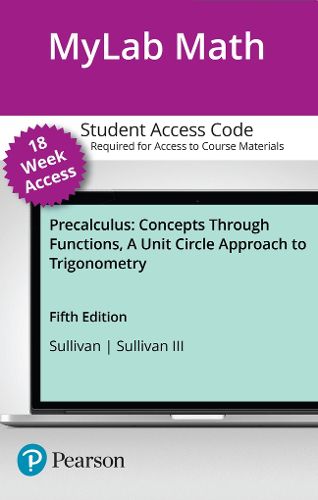 Cover image for MyLab Math with Pearson eText (up to 18-weeks) Access Code for Precalculus