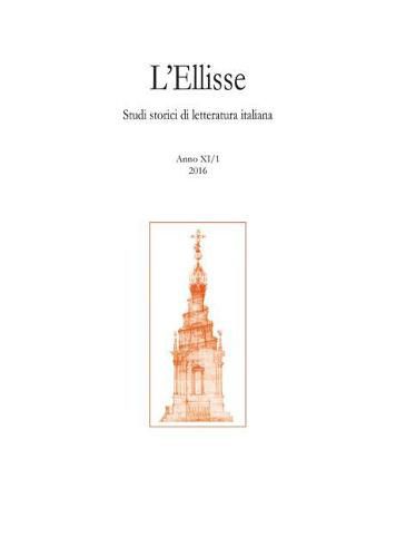 L'Ellisse, 11/1 - 2016: Studi Storici Di Letteratura Italiana