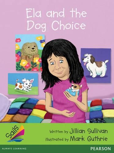 Cover image for Sails Advanced Fluency Emerald: Ela and the Dog Choice