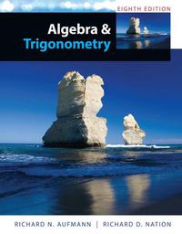 Cover image for Study Guide with Student Solutions Manual for Aufmann's Algebra and  Trigonometry, 8th