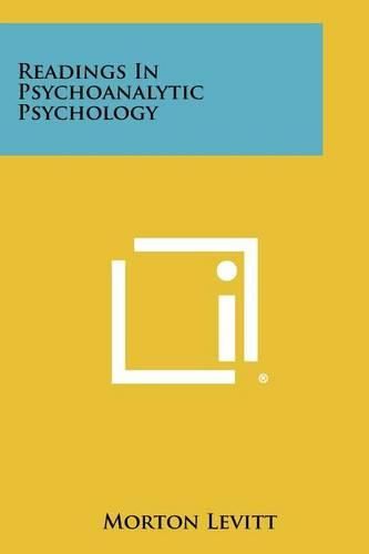 Cover image for Readings in Psychoanalytic Psychology