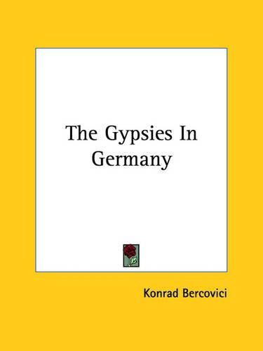 Cover image for The Gypsies in Germany