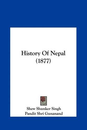 History of Nepal (1877)