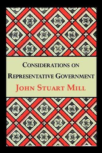 Cover image for Considerations on Representative Government