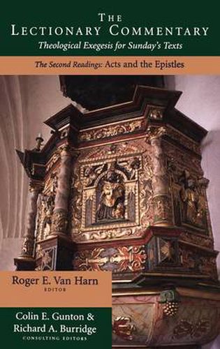 Cover image for Commentary on the Lectionary: Theological Exegesis on Sunday's Texts
