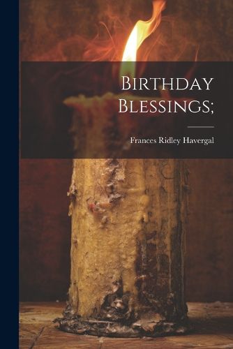 Cover image for Birthday Blessings;