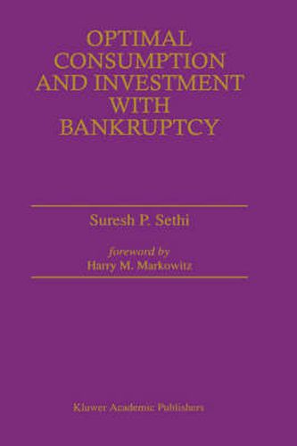 Cover image for Optimal Consumption and Investment with Bankruptcy