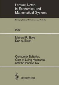 Cover image for Consumer Behavior, Cost of Living Measures, and the Income Tax