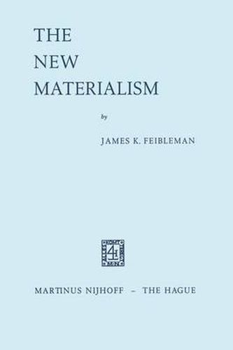 Cover image for The New Materialism