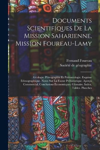 Cover image for Documents Scientifiques De La Mission Saharienne, Mission Foureau-lamy