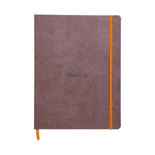 Cover image for Rhodiodiarama 19x25cm Softcover Notebook Lined - Chocolate