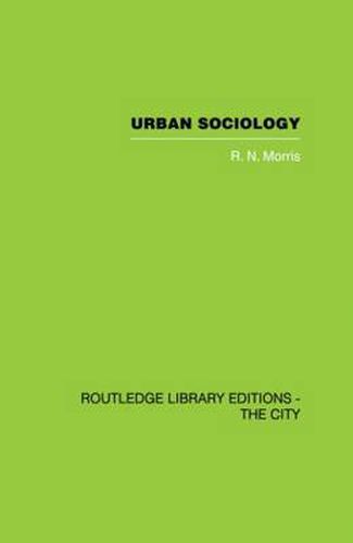 Cover image for Urban Sociology