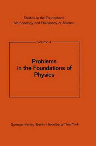 Cover image for Problems in the Foundations of Physics