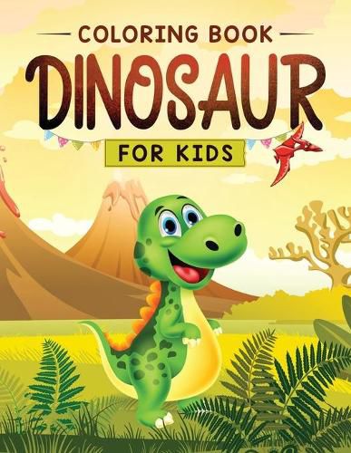 Cover image for Dinosaur Coloring Book