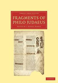 Cover image for Fragments of Philo Judaeus