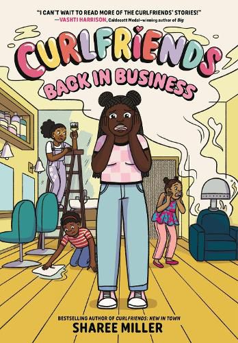 Cover image for Curlfriends: Back in Business (A Graphic Novel)