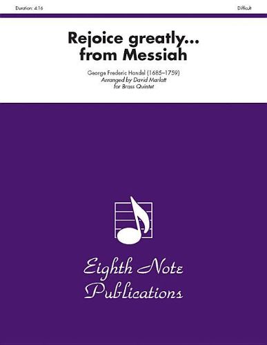 Cover image for Rejoice Greatly (from Messiah): Trumpet Feature, Score & Parts