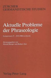 Cover image for Aktuelle Probleme Der Phraseologie