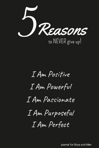 Cover image for 5 Reasons to NEVER give up! I Am Positive, I Am Powerful, I Am Passionate, I Am Purposeful, I Am Perfect